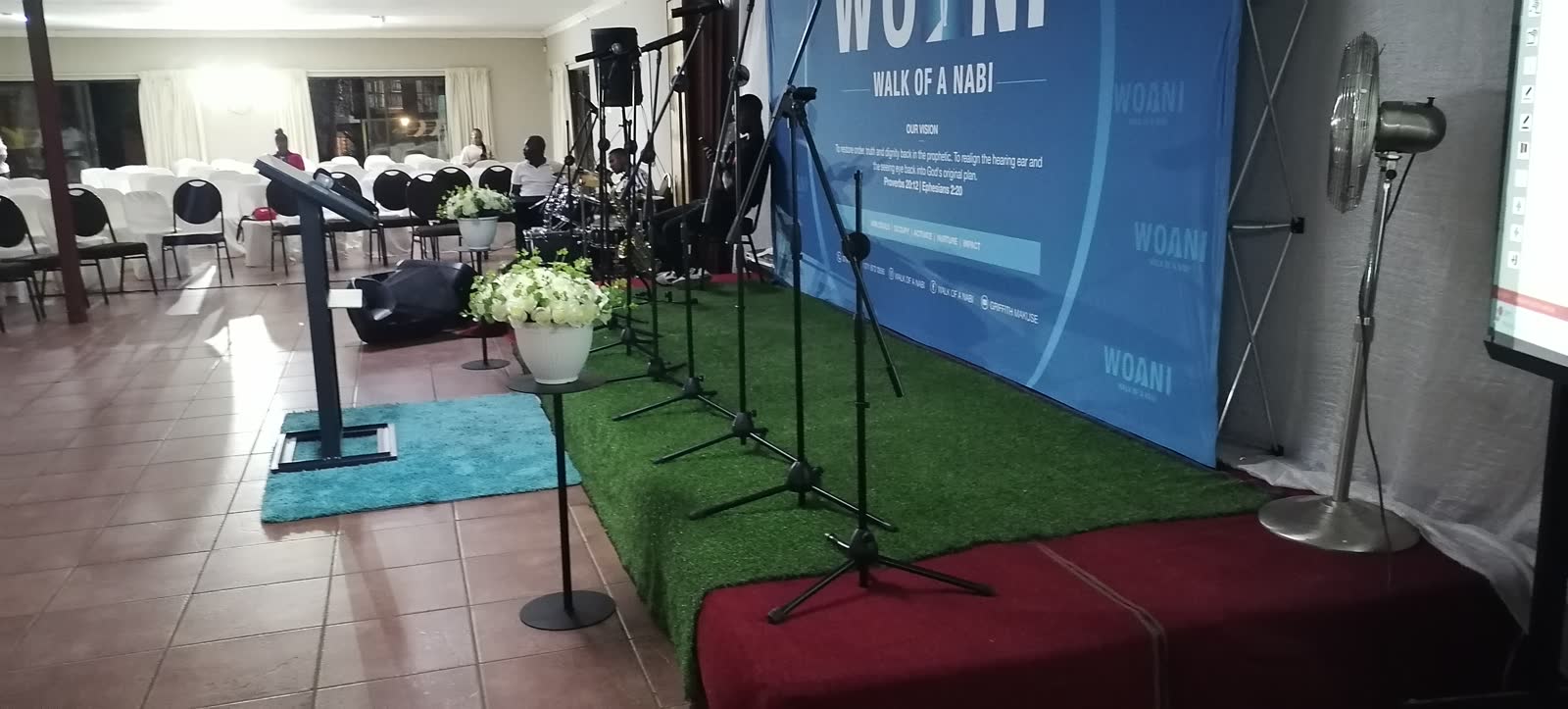 Church group conference and youth camp
