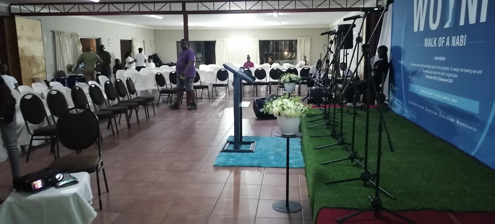 Church group conference and youth camp