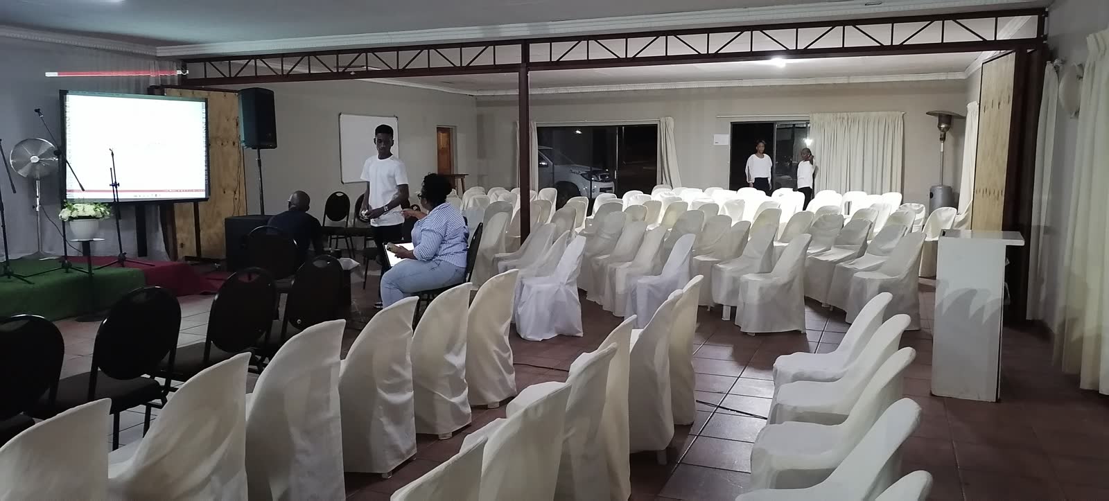 Church group conference and youth camp