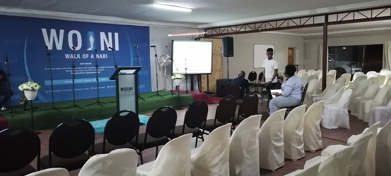 Church group conference and youth camp