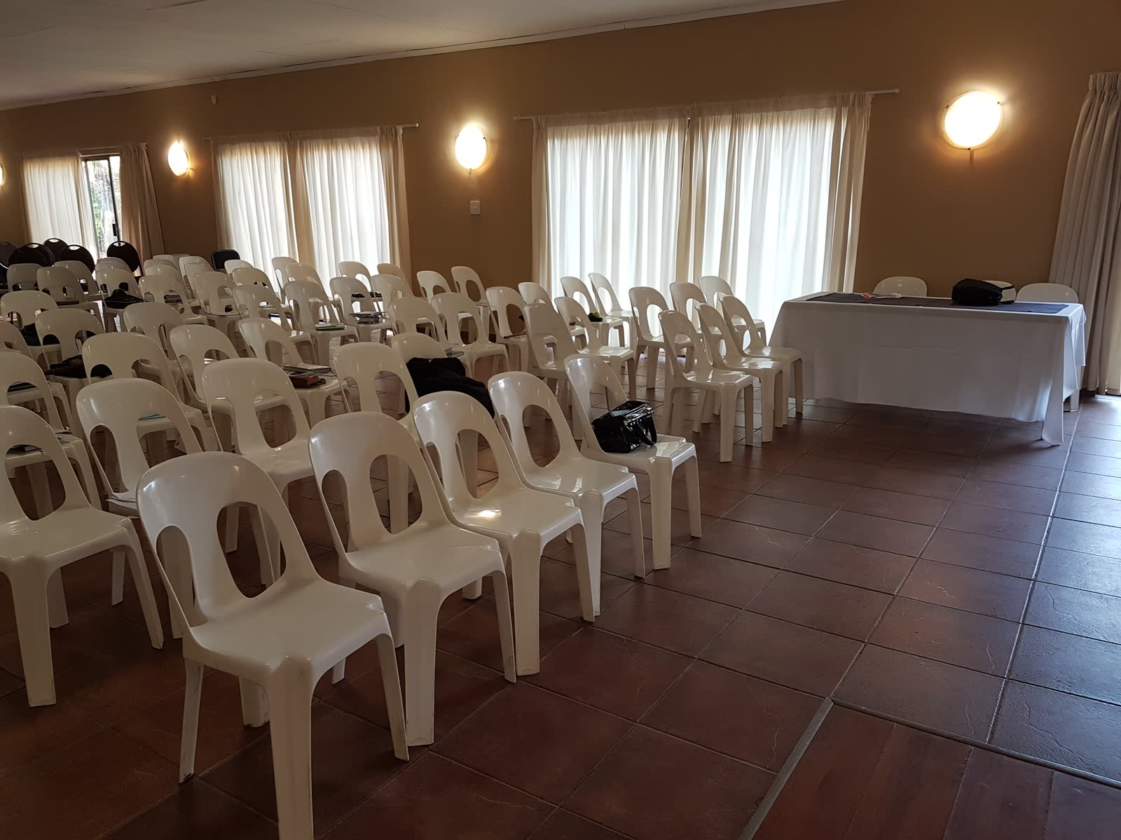 Church group conference and youth camp