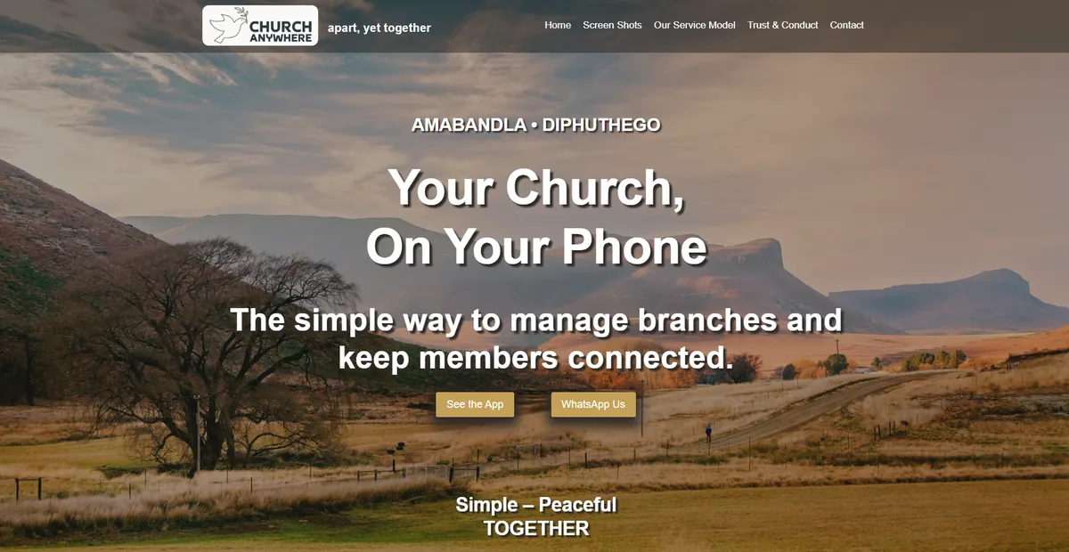 ChurchAnywhere - Your Church, On Your Phone