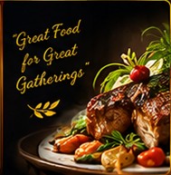 Sample plated meal